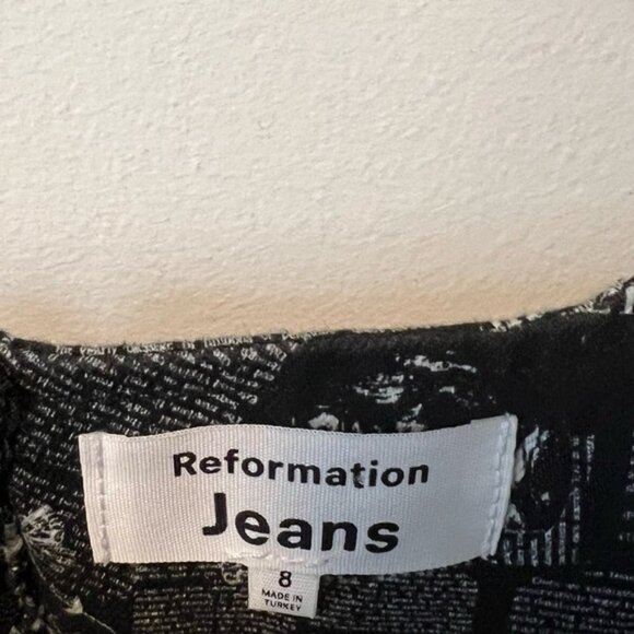 Reformation Raya Naked Lunch Denim Bustier Top - Picture 6 of 10